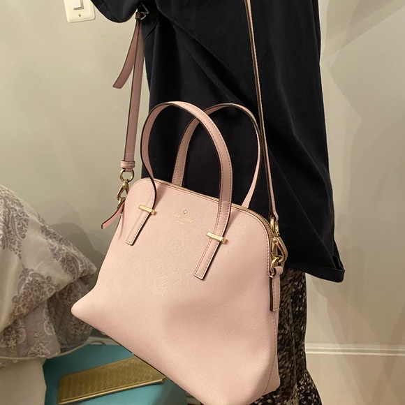 Kate Spade Cedar St. Maise Satchel Bag Blush Pink - Picture 4 of 8